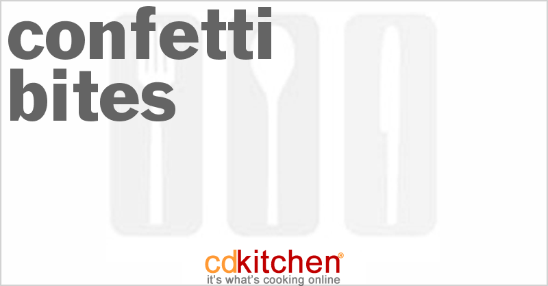 Confetti Bites - CDKitchen.com