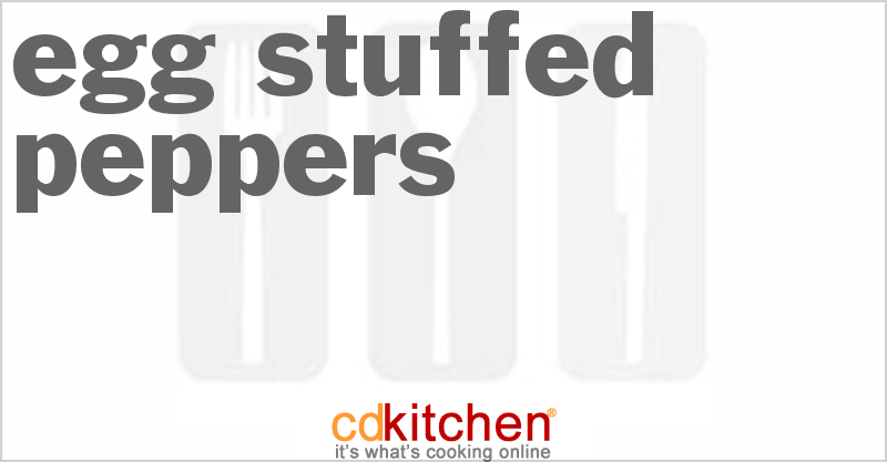 Egg Stuffed Peppers - CDKitchen.com