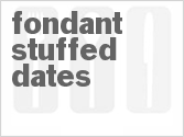 recipe for fondant stuffed dates
