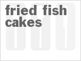 recipe for fried fish cakes