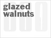recipe for glazed walnuts