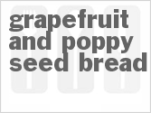 recipe for grapefruit and poppy seed bread