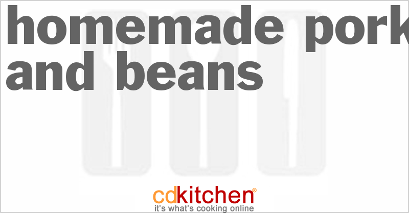 Homemade Pork And Beans - CDKitchen.com