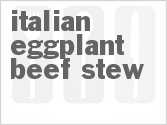 recipe for italian eggplant beef stew