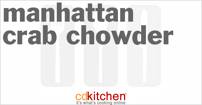 Manhattan Crab Chowder - CDKitchen.com