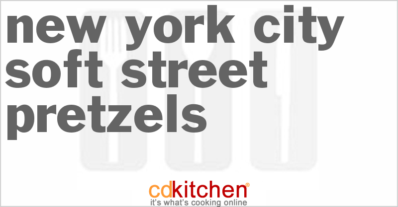 New York City Soft Street Pretzels - CDKitchen.com