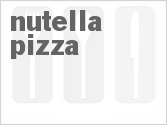 recipe for nutella pizza