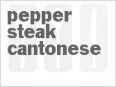 recipe for pepper steak cantonese