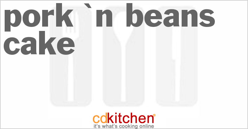 Pork n' Beans Cake - CDKitchen.com
