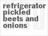 recipe for refrigerator pickled beets and onions