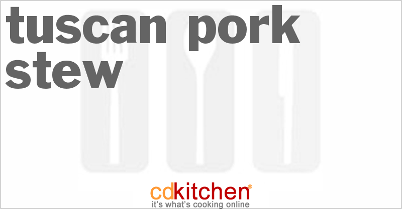 Tuscan Pork Stew - CDKitchen.com