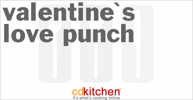 Valentine's Love Punch - CDKitchen.com