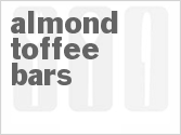 Almond Toffee Bars