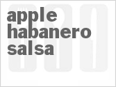 recipe for apple habanero salsa