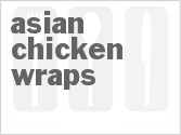 recipe for asian chicken wraps
