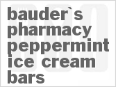 recipe for bauder's pharmacy peppermint ice cream bars