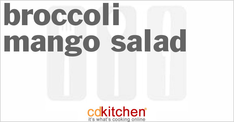 Broccoli Mango Salad - CDKitchen.com