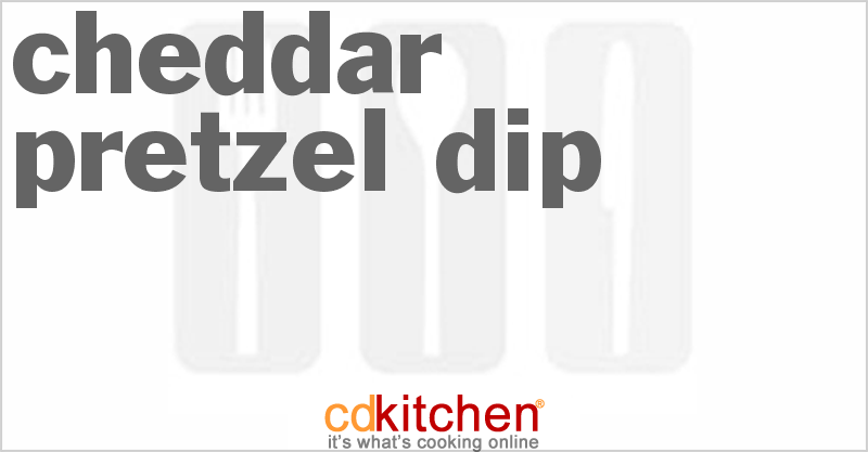 Cheddar Pretzel Dip - CDKitchen.com