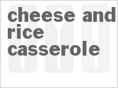 recipe for cheese and rice casserole