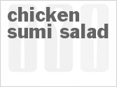 recipe for chicken sumi salad