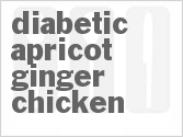 recipe for diabetic apricot-ginger chicken