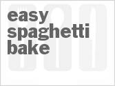 recipe for easy spaghetti bake