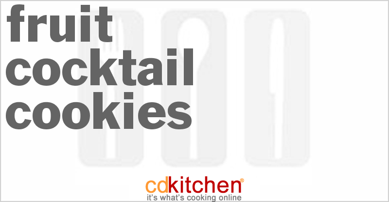 Fruit Cocktail Cookies - CDKitchen.com
