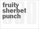 recipe for fruity sherbet punch
