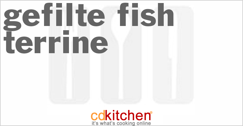 Gefilte Fish Terrine - CDKitchen.com