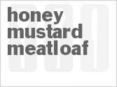 recipe for honey mustard meatloaf