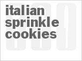 recipe for italian sprinkle cookies
