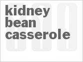 recipe for kidney bean casserole