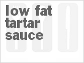 recipe for low-fat tartar sauce