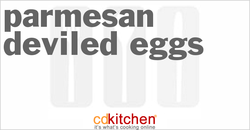 Parmesan Deviled Eggs - CDKitchen.com