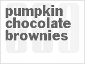 recipe for pumpkin chocolate brownies