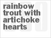 recipe for rainbow trout with artichoke hearts