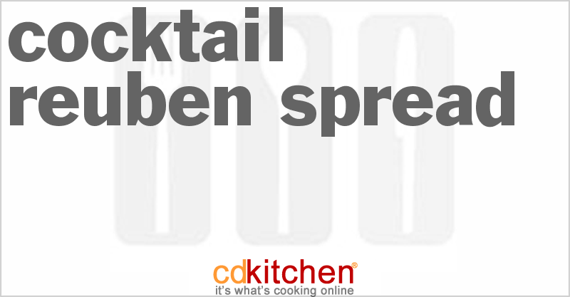 Cocktail Reuben Spread - CDKitchen.com