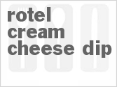 recipe for rotel cream cheese dip