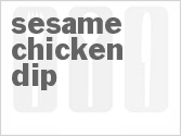 recipe for sesame chicken dip