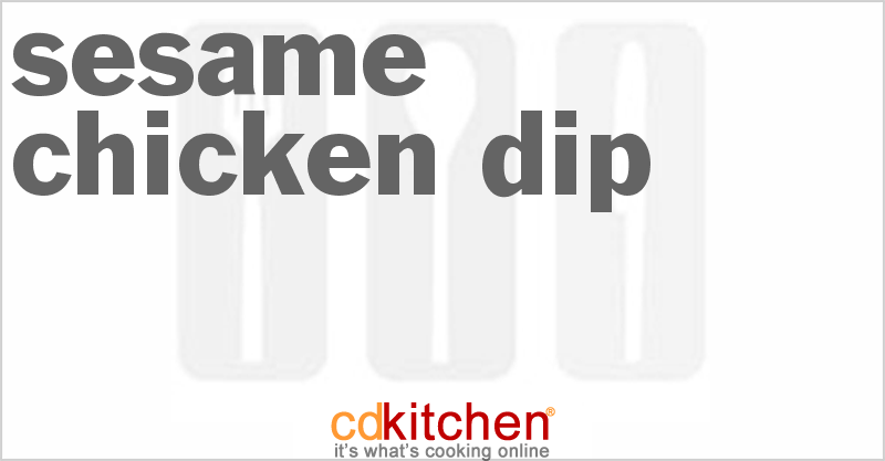 Sesame Chicken Dip - CDKitchen.com