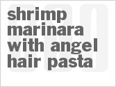 recipe for shrimp marinara with angel hair pasta