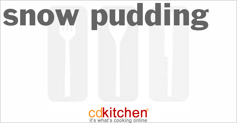 Snow Pudding - CDKitchen.com