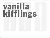 recipe for vanilla kifflings