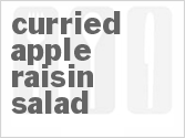 Curried Apple Raisin Salad