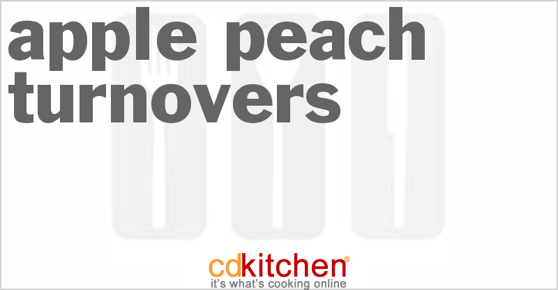 Apple Peach Turnovers - CDKitchen.com