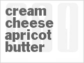 recipe for cream cheese apricot butter