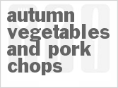 recipe for slow cooker autumn vegetables and pork chops