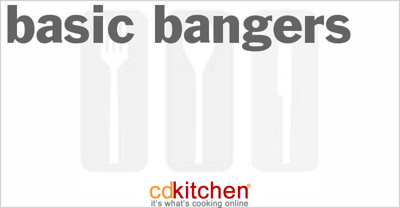 Basic Bangers - CDKitchen.com