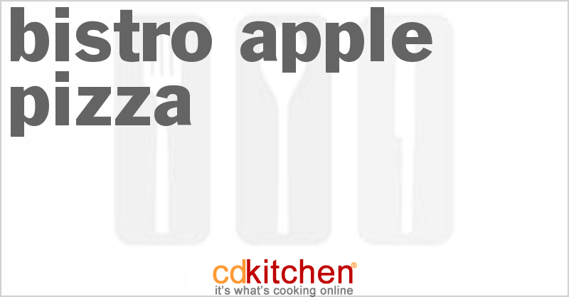 Bistro Apple Pizza - CDKitchen.com