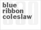 recipe for blue ribbon coleslaw